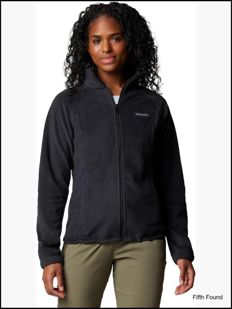 Women's Full Zip Fleece Jacket, Slim Fit, Zippered Pockets, Active Performance